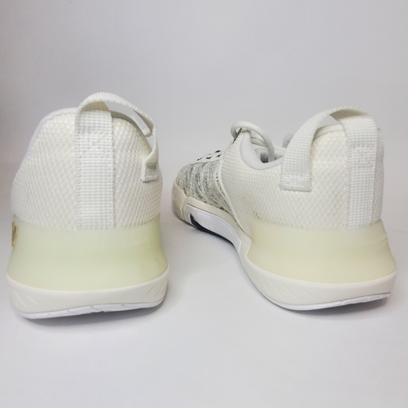Under Armour WMNS TRIBASE REIGN 5 'IVORY METALLIC GOLD' Sz 9.5 - Picture 6 of 9